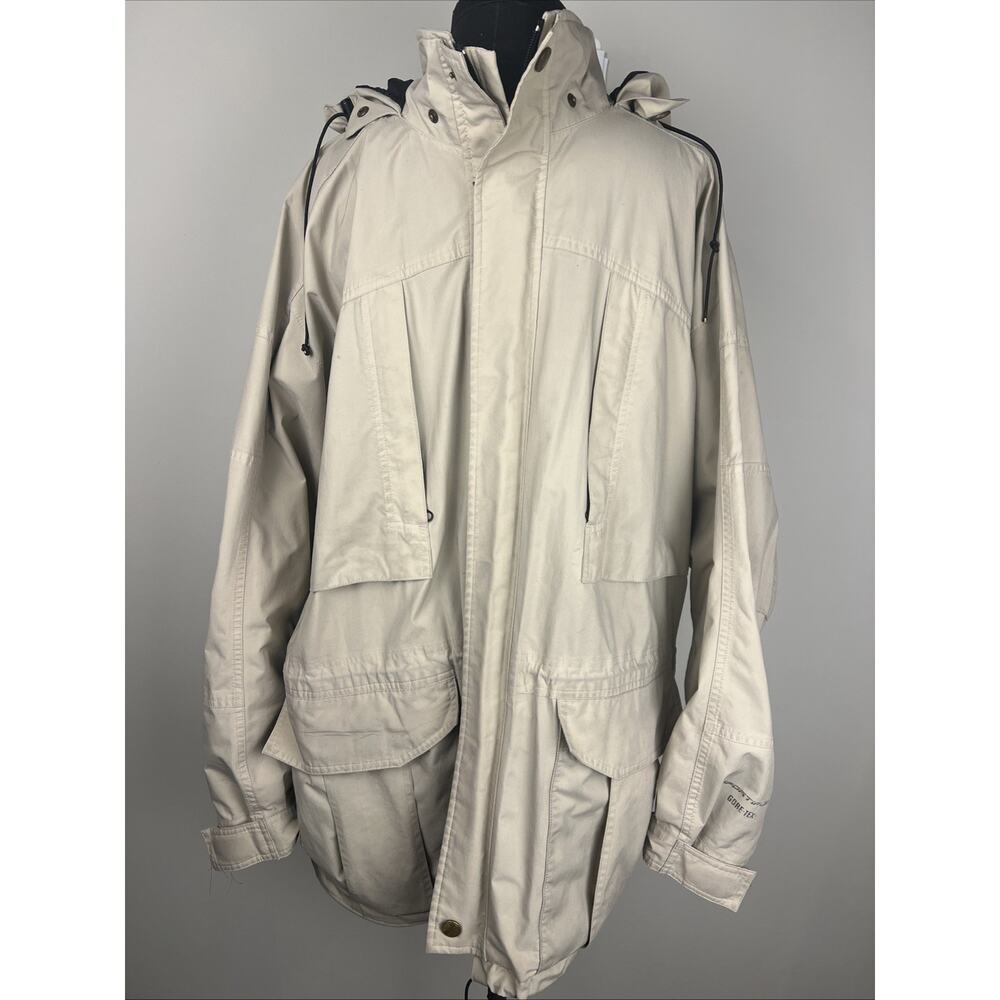 Sportif USA Gore-Tex Rain Jacket Men's X-Large Tan Lined